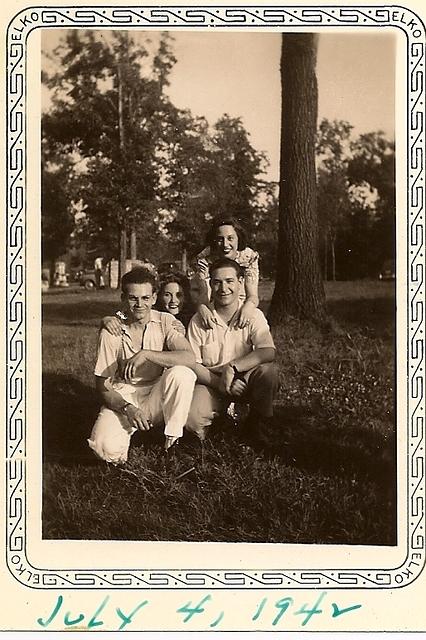 Louis and Marietta Cohn, w
Louis Schwartz and friend, 1942