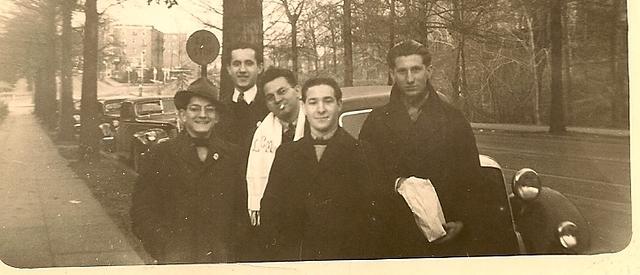 Jerry Goodfoch (or Goldfarb), Louis Cohn, Louie Schwartz, Leon Bloomberg, Paul Sabin, 1940