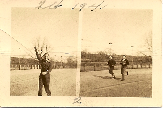 Louis Cohn and friends, 1941