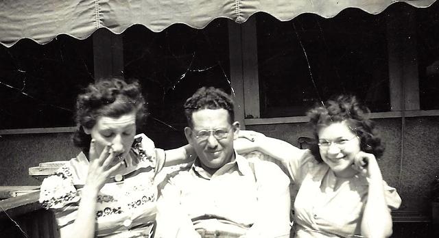 Sylvia Kershenbaum Baellow, Rubin Baellow, Eva Cohn Tulchinsky, May 20, 1939