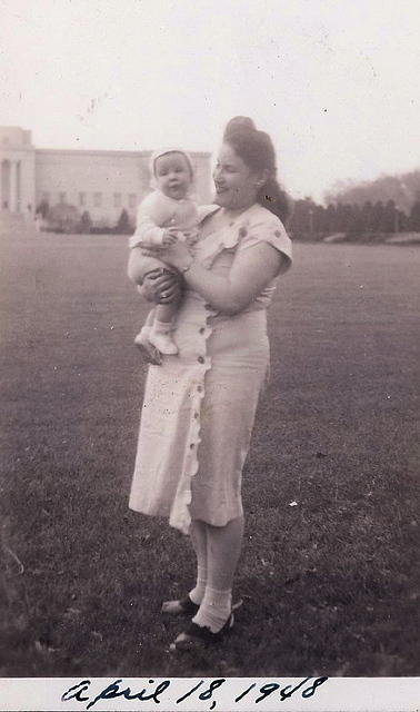 Marietta Ritz Cohn and Les Cohn, April 18, 1948