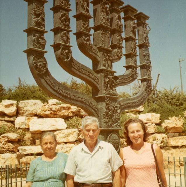 Shaya and Klara Balaban and Ana Cohen (front).   See notes.