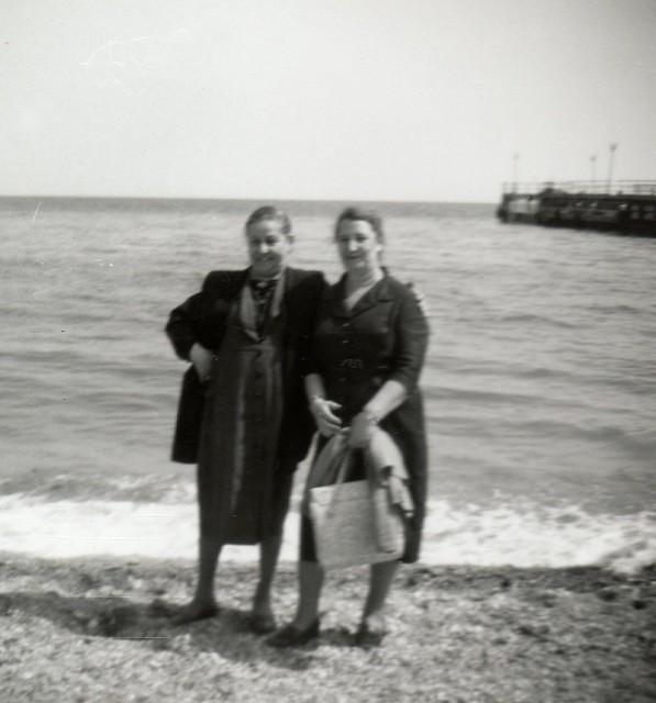 Roza Shatajko Komar and Klara Balaban, 1962