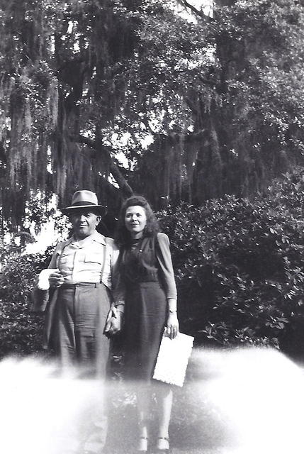 Abe Cohn and Fannie Cohn Cohen in Jacksonville, June 1946