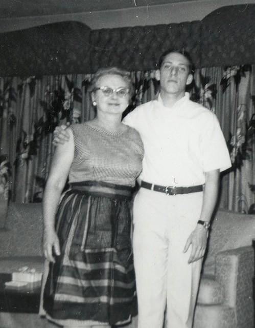 Stan Cohen and his mother, Mary Sinreich Cohen