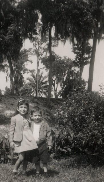 Libby Cohen Needle w/ brother Marvin Cohen