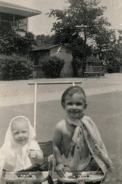 Marvin Cohen and sister Libby Cohen Needle