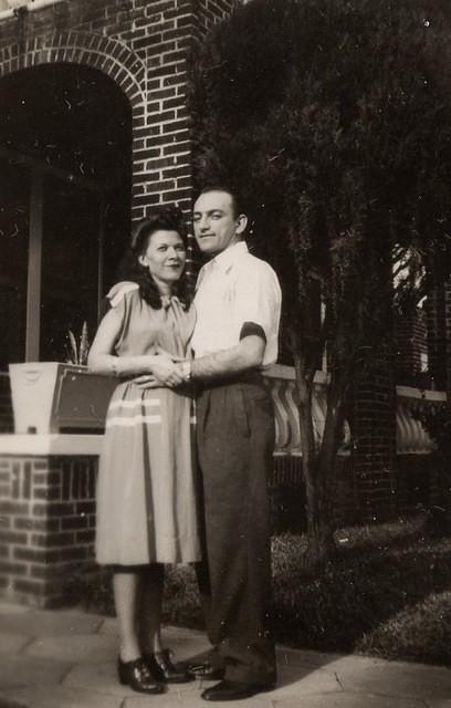 Fannie Cohn Cohen and Sammy Cohen. Jan 1947