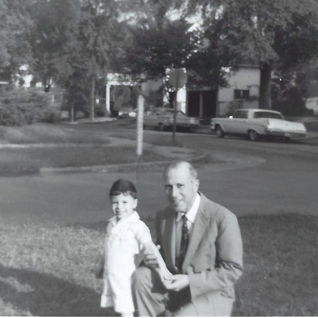 Max Levin and Louis, Sept 1963