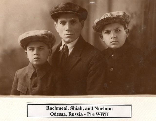 Yerachmiel Milye, Shaya, and Meir Balaban