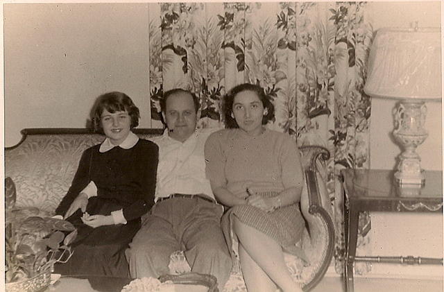 Sonia Overbeck Livingston with Louie & Naomi Hecht Pelofsky