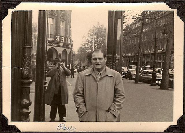 Ted Clutz in Paris, 1953