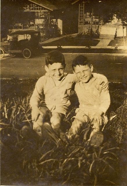 Alvin and Ted Clutz, 1923