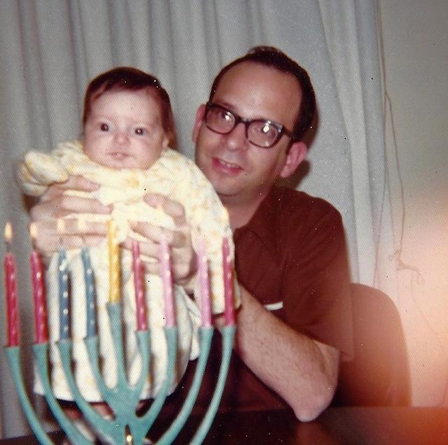 Arnie Tropp, Michelle Tropp, Chanukah 1974