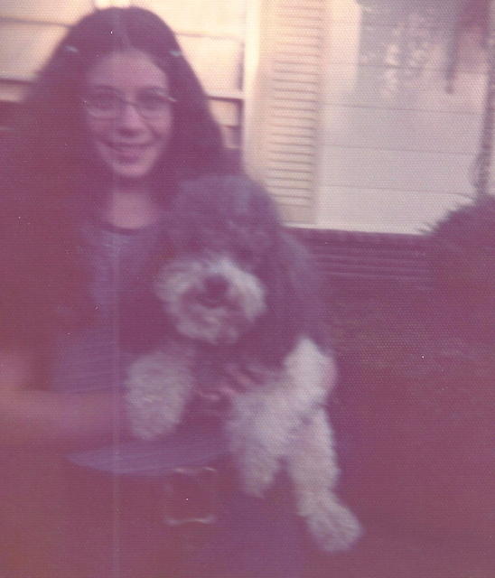 Karen Tulchinsky Smith with dog