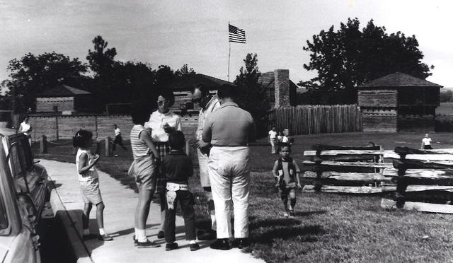 Tulchinsky family at Fort Osage