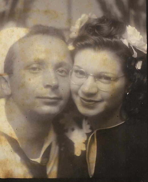 Morris and Eva Cohn Tulchinsky, 1945