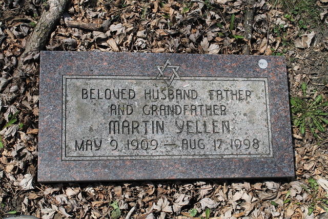 Martin Yellen Headstone