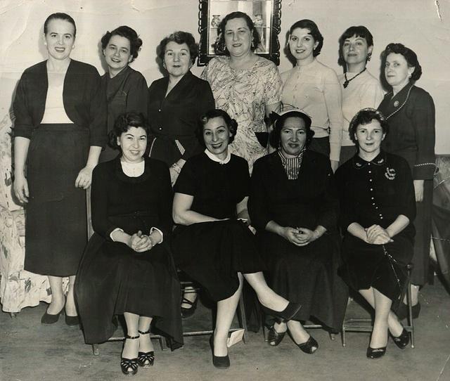 Hebrew Parochial School Meeting, 1950's.  See Notes.