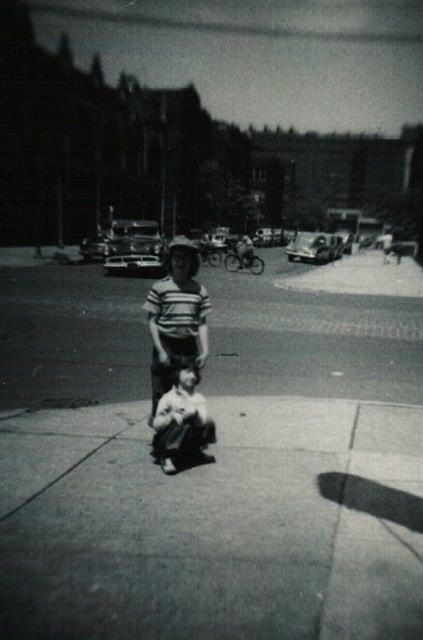 Joyce and Shelley on the West Side