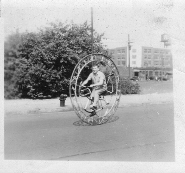 Charles Charlie Steinlauf on Bike