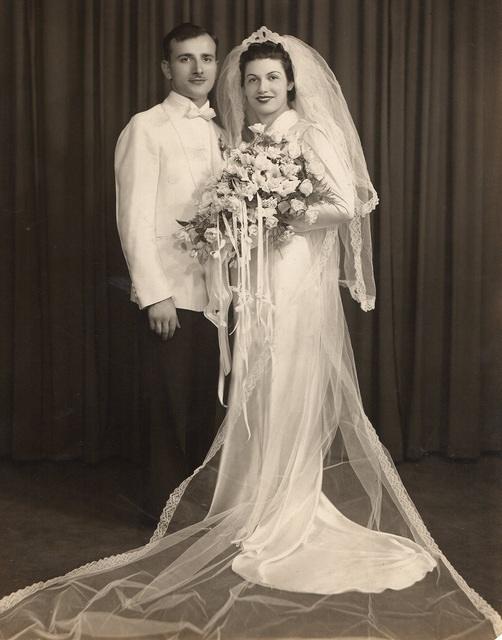 Rose Steinlauf and Julias Zaitz wedding portrait