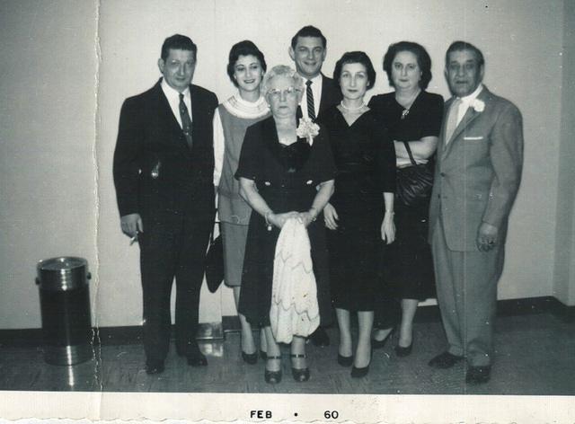 Milton Baellow, Rita, Bala Baellow, Norman, Esther Levinson, Gladys Baellow, Morris Baellow