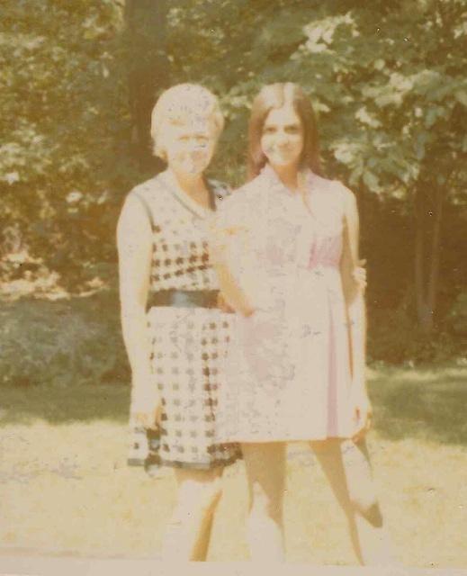 Violet Bleier Silvern and ?, June 1969