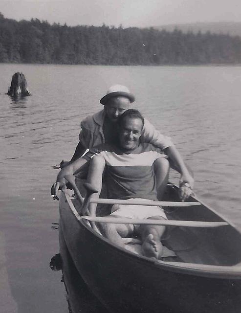 Bill and Violet Bleier Silvern, Hollywood Hills Hotel, Old Forge, NY, 1950