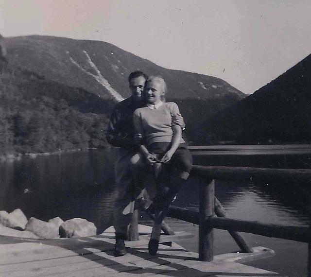 Bill & Violet Bleier Silvern at the Nevele Hotel, Catskills, NY