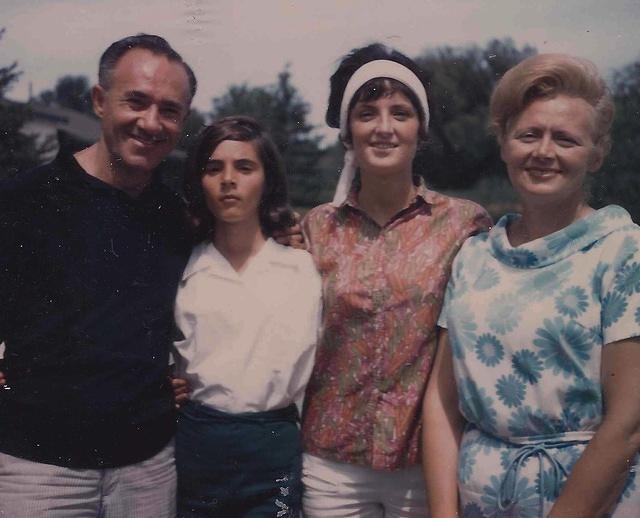 Bill Silvern, Flo Weiss Rosoff, Barbara Silvern, and Violet Bleier Silvern