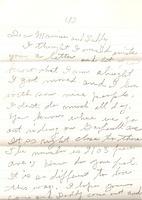 Letter to Maurine and Robert Bogart from mother Lena.  St. Joseph.  1965.