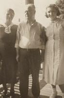 Ella Bogart, Harry Clutz, and daughter Edith Markowitz