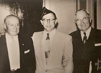 Eddie Jacobson, Fred Markowitz, President Truman