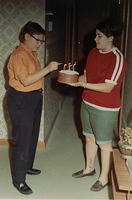 Jack Cohn and Roni Cohn Belson, 1968, 9/29 - Birthday of Marietta Ritz Cohn