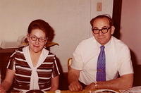 Marietta & Louis Cohn, 2nd Seder at the home of L&L Cohn