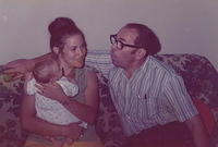 Roni Cohn Belson, Amy Cohn Jacobson, & Louis Cohn at his birthday 1972