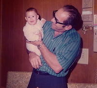 Amy Cohn Jacobson & Louis Cohn at the Birthday of Marietta Ritz Cohn - Sept 29, 1972