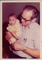 Amy Cohn Jacobson & Louis Cohn at the Birthday of Marietta Ritz Cohn - Sept 29, 1972