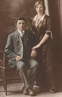 Abe Avraham & Libby Lena Baellow Cohn, Wedding 1915 in Kansas City, MO