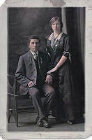 Abe and Libby Cohn Wedding 1915 in Kansas City, MO