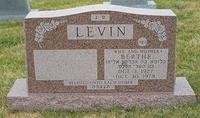 Bertha Bertie Cohn Levin Headstone