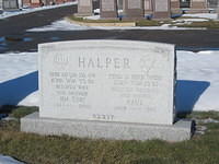 Paul and Ida "Geri" Kamar Halper.  Minneapolis, MN.