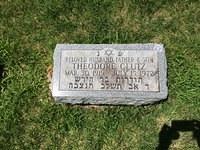 Theodore Ted Clutz Headstone