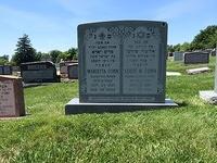 Marietta Ritz and Louis Cohn Headstone