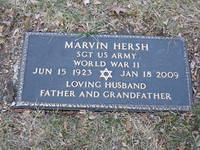 Headstone of Marvin Hersh