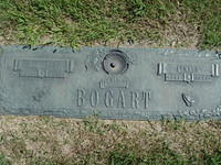 Robert and Lena Bogart Headstone