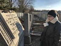 Leora Rivka Cohn. Rivka Weiss Headstone.