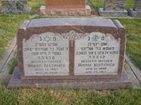 Morris and Minnie Spindler Klutznick Headstone