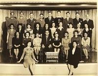 Shirley Levine, seated second from the left